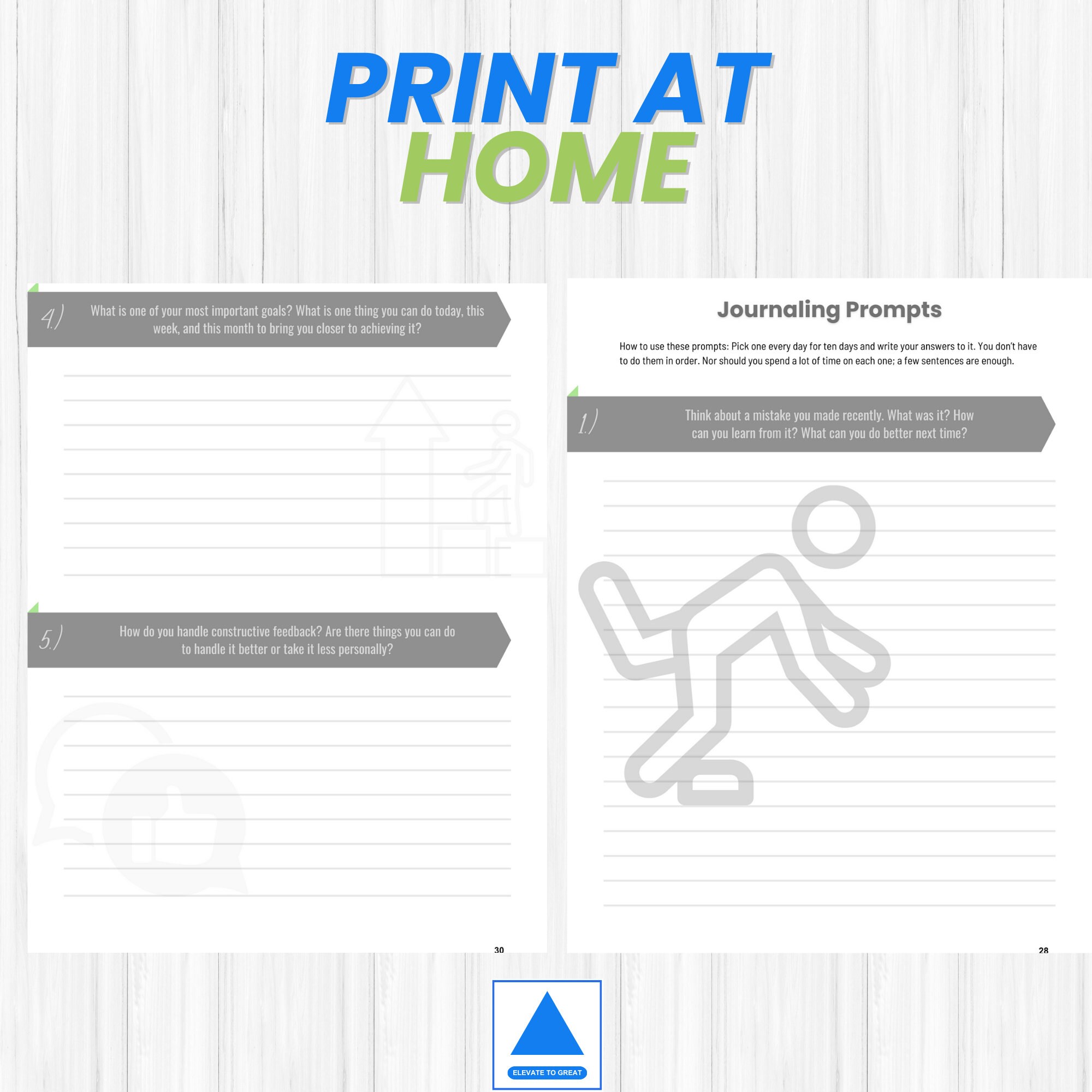 Elevate Your Growth Mindset Ebook and Workbook Combo - Etsy