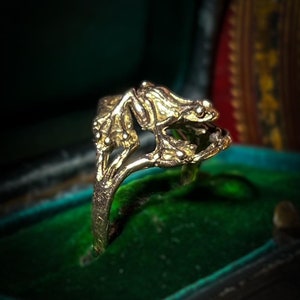 Frog ring etsy cheap