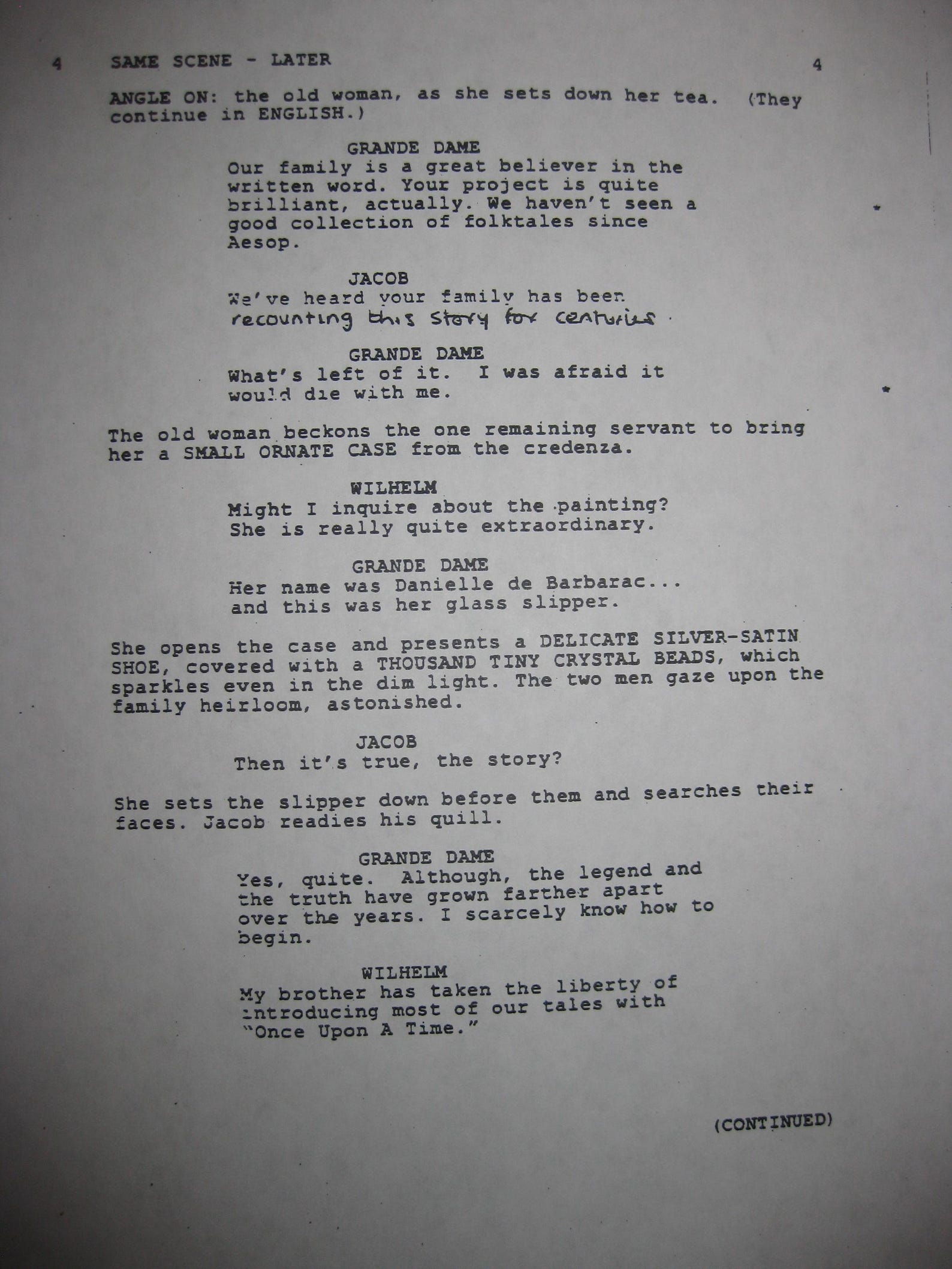 Ever After: A Cinderella Story Signed Movie Film Script Screenplay 1998 ...