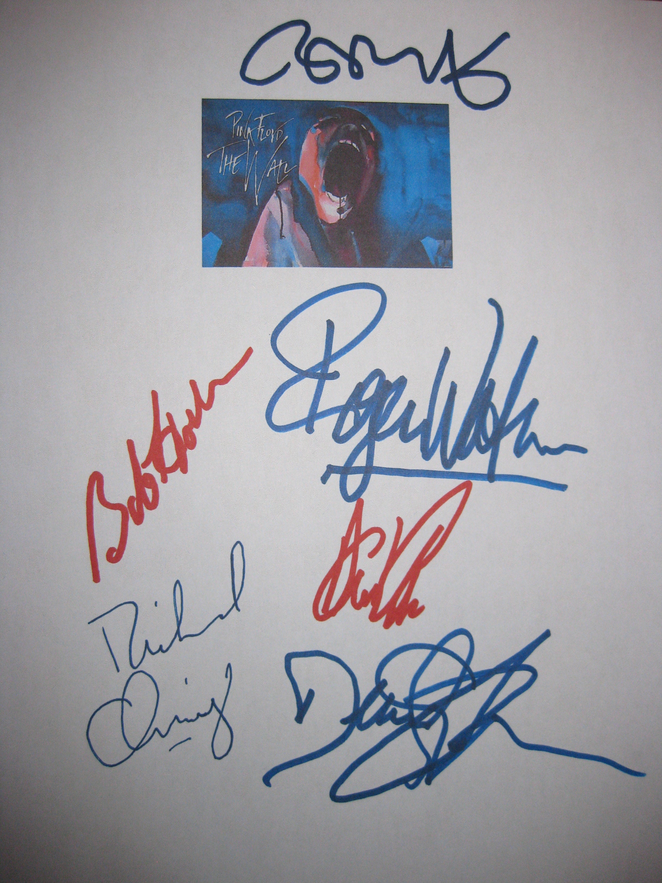 Pink floyd autograph - Etsy 日本