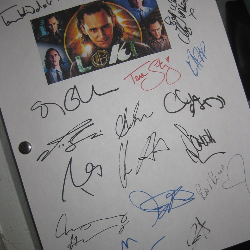 Chris Evans Signature - Etsy