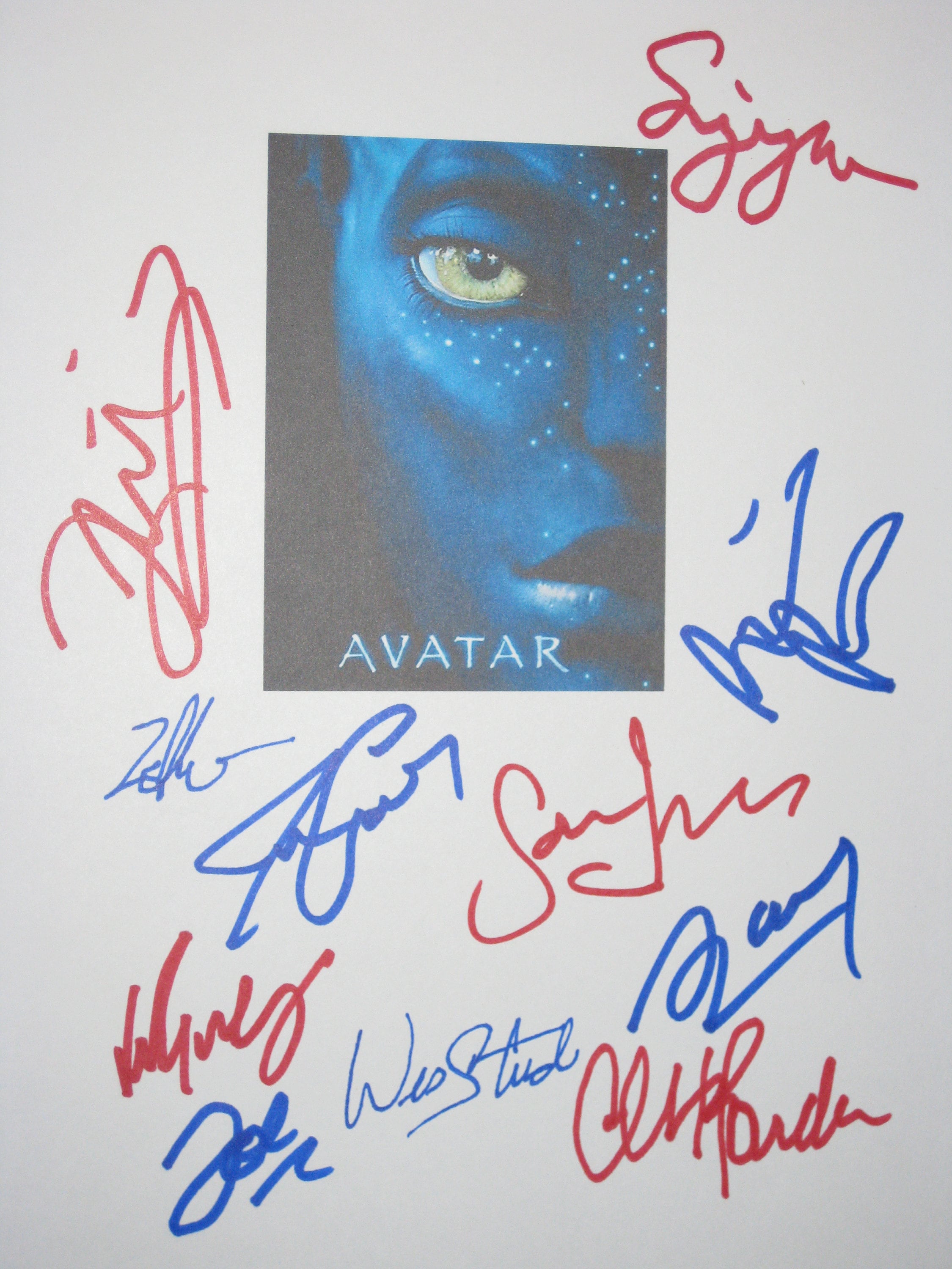 Avatar Autographs - Etsy