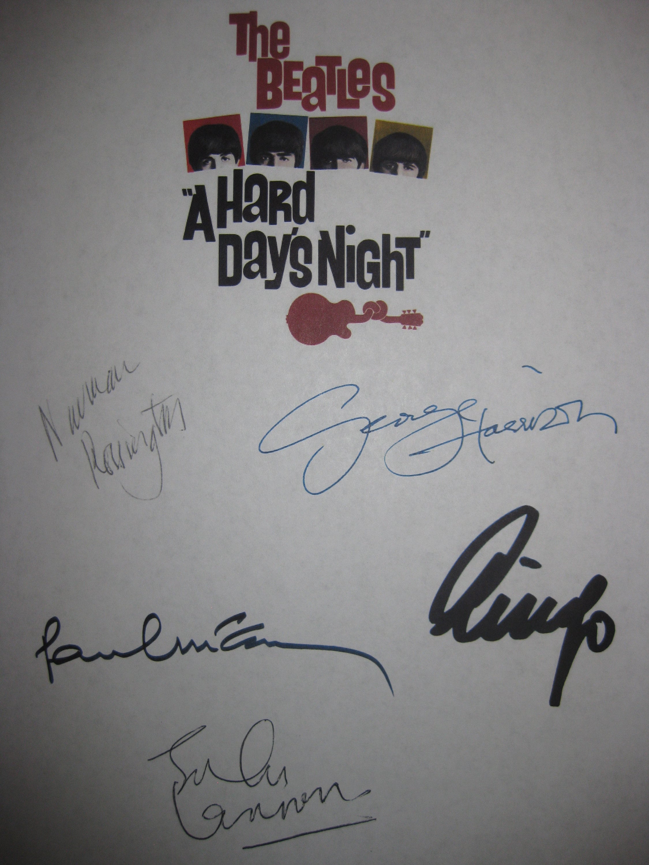 Ringo starr autograph - Etsy 日本