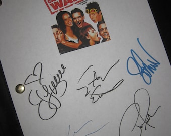 Can't Hardly Wait Signed Film Movie Script Screenplay Autograph X5 Jennifer Love Hewitt Ethan Embry Lauren Ambrose Peter Facinelli Green