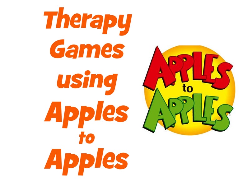 Therapy Games for use with Apples to Apples, Therapy games teens, Group therapy games, Therapy cards, Self-esteem games, Therapy Aid image 6
