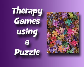 Puzzle Therapy Games, Recreation and Rehab, Teens and Adults (Digital Download)
