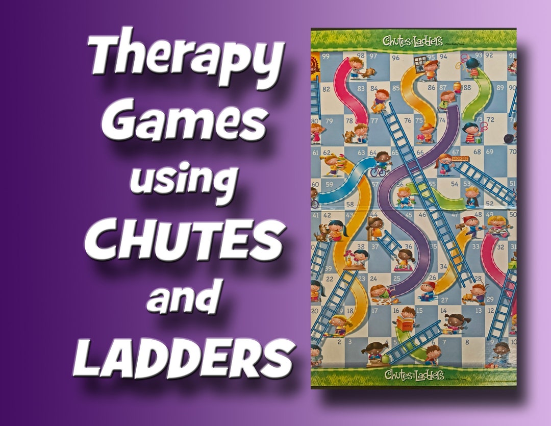 Therapy Game Downloads for Use With the Game Chutes and Ladders