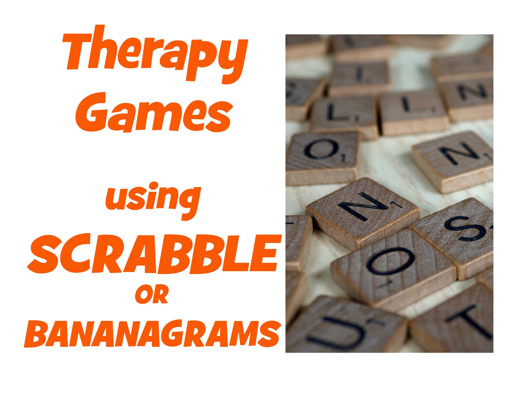 Therapy Game Download for Use With Scrabble or Bananagrams Etsy