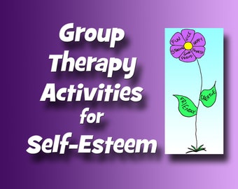 20 Printable Self-Esteem Games and Activities for Group Therapy, Therapy Games, Self esteem activities, Therapy for teens, Therapy aid