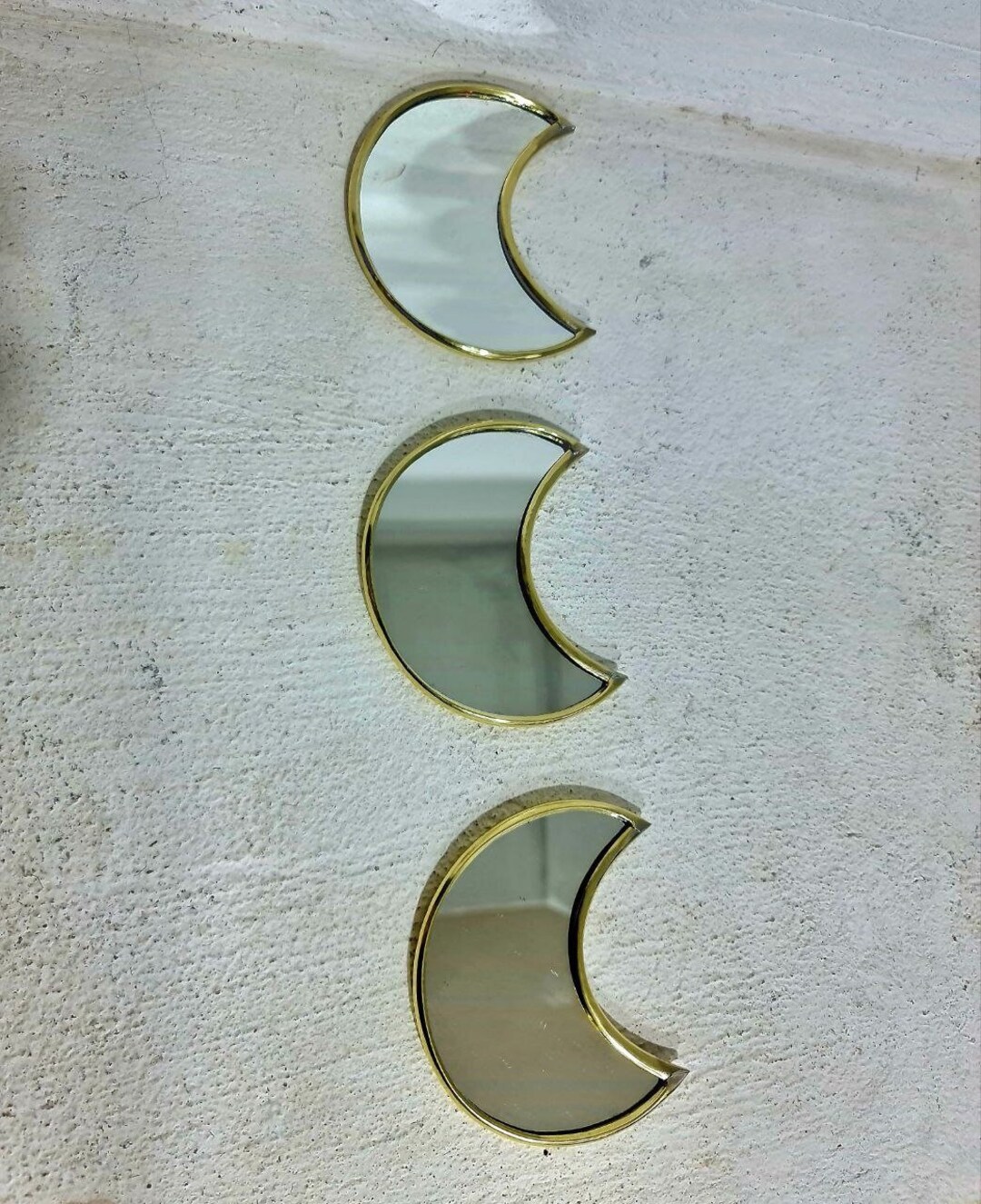 Crescent Moon Mirror and Moroccan Gold Moon Mirror Handmade Etsy