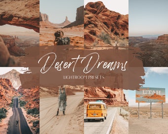 Lightroom Presets Desert Theme, 5 Mobile (DNG) Lightroom Presets, Rustic Presets, Portrait Presets, Warm Presets, Muted Earthy Presets