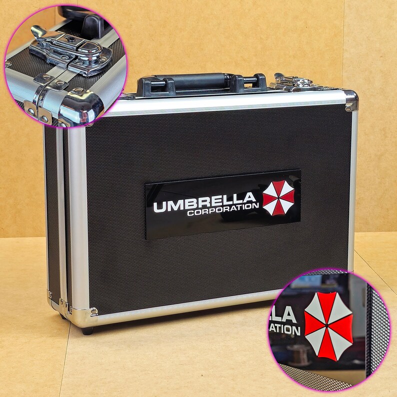 Resident Evil Virus draadloze koffer met LED-verlichting, luidspreker ...