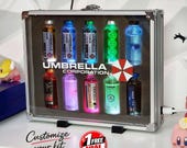 Resident Evil Virus KIT 10 Vials & Case With RGB LED Lights