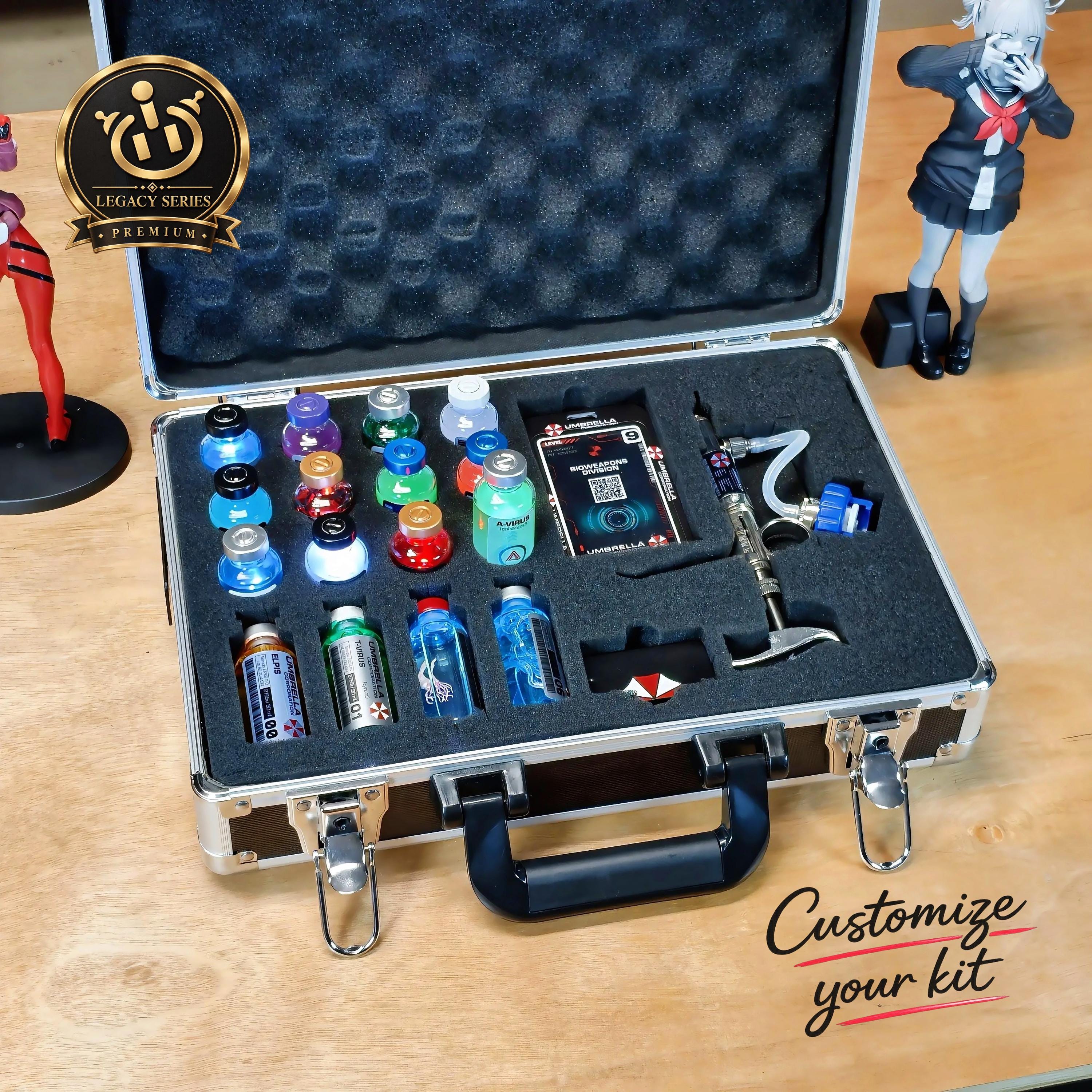 Resident Evil Virus Premium KIT 16 Vials, Syringe & Wireless