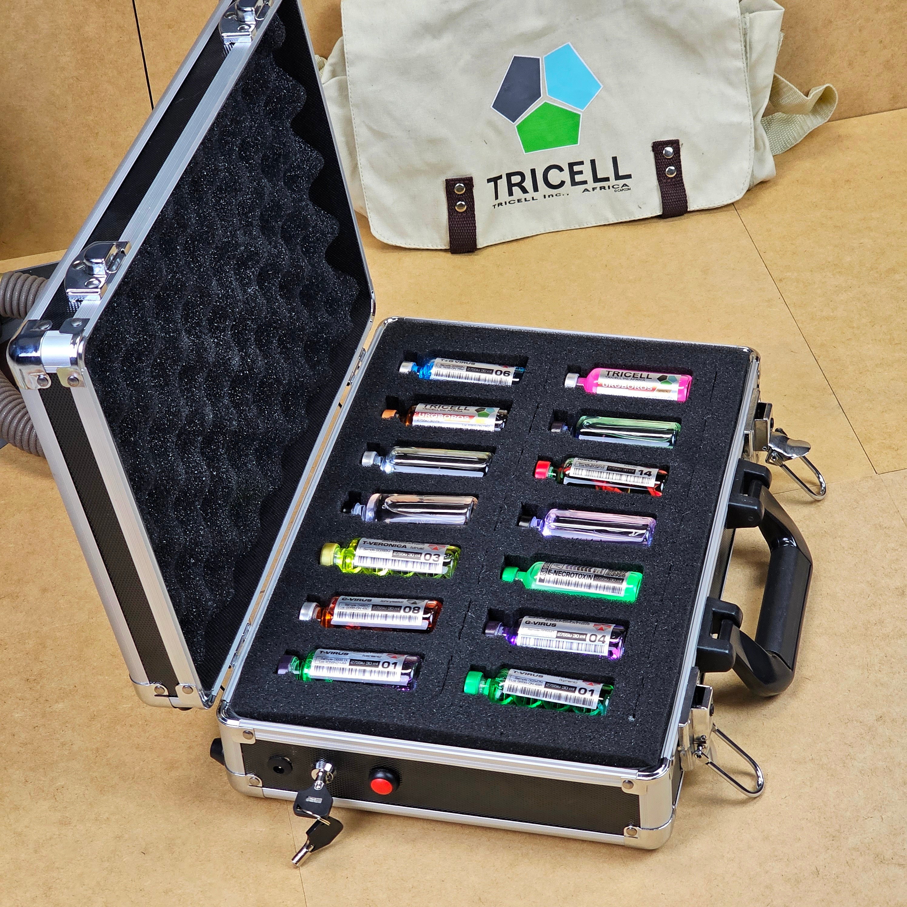 Resident Evil Virus Wireless Briefcase With LED Lights, Speaker and 14