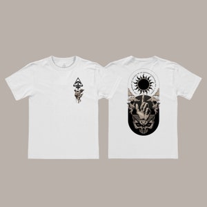 CRUZLIGHT - OPIATE - unisex -dark art wear - graphic - heavy cotton tee