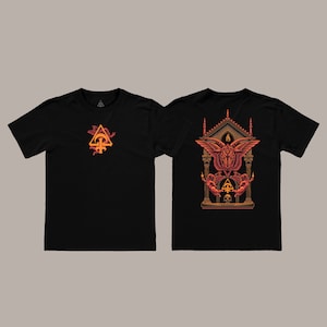 CRUZLIGHT - ALTAR  unisex -dark art wear - graphic - heavy cotton tee