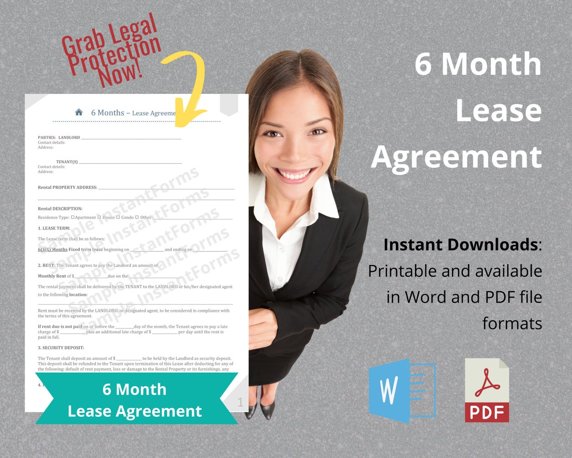 6th Month Lease Apartments