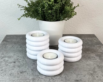 3D Printed Tea Light Candle Holder: Modern Home Decor