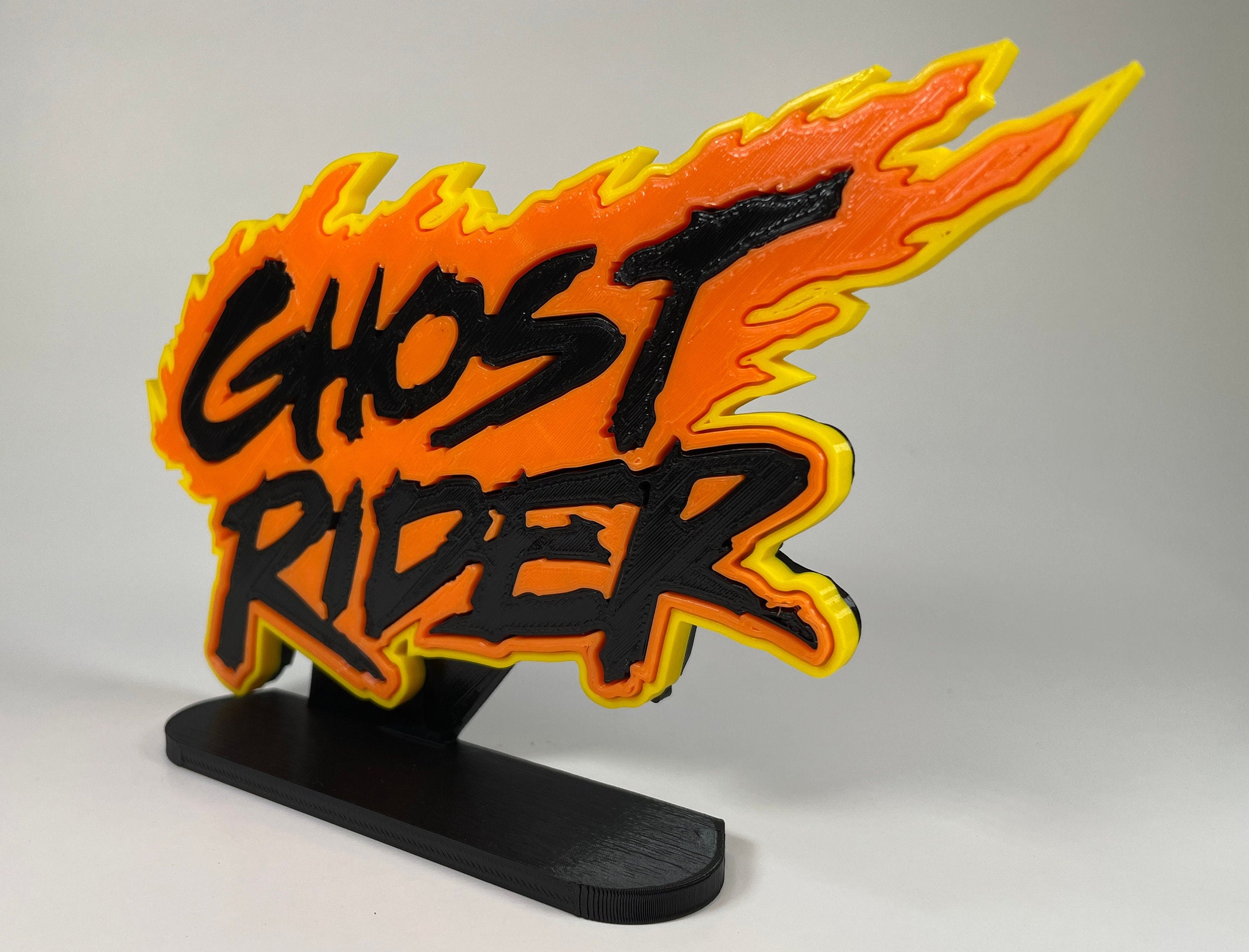 Ghost Rider Sign Ghost Rider - Etsy