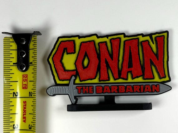 Conan the Barbarian 3D Printed Logo - Etsy