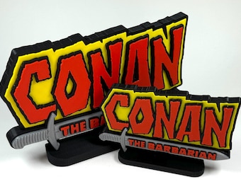 Conan the Barbarian 3D Printed Logo