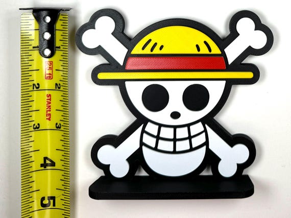 One Piece - 3D Printed Mugiwara Flag - Etsy