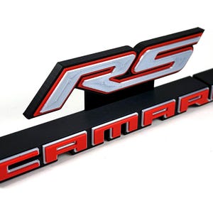 2015 Chevrolet Camaro RS and ZL1 3D Printed Freestanding Logo