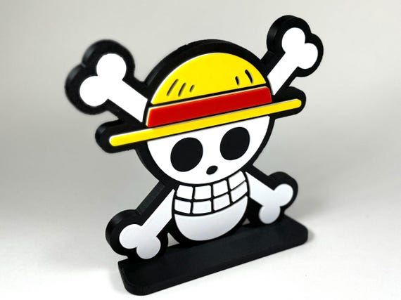 One Piece - 3D Printed Mugiwara Flag - Etsy