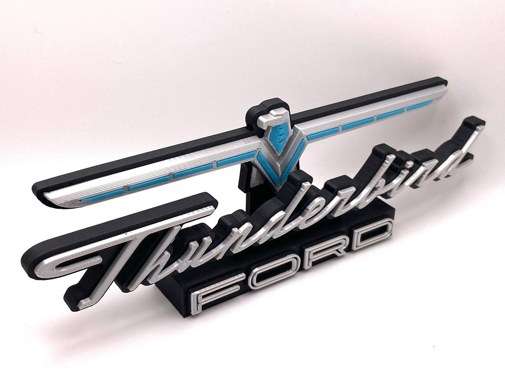 【 A-COLD-WALL 】テープベルト　柄　プリント　ロゴ　フリー Vintage 1966 Ford Thunderbird 3D Printed Freestanding Logo