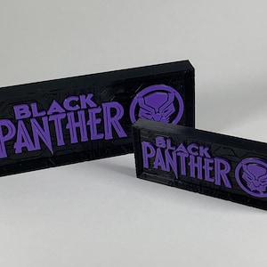 Black Panther Freestanding Logo