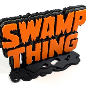 Swamp Thing 3D Printed Logo