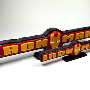 Iron Man Freestanding Logo