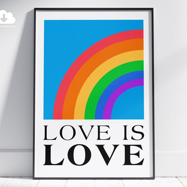 Gay Pride Wall Art - Etsy