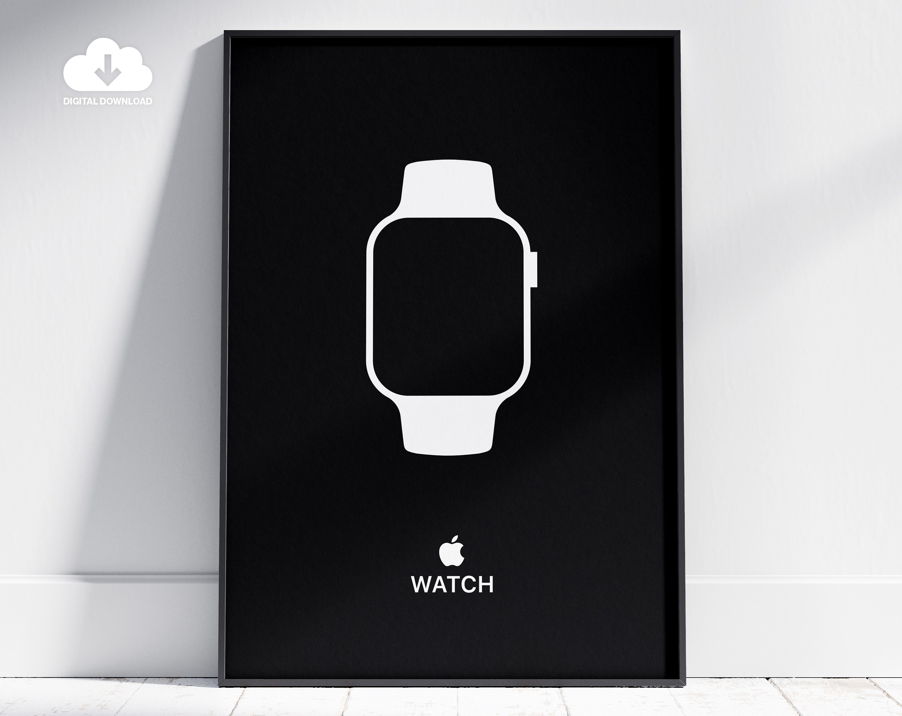 Apple Watch Poster Printable APPLE Poster Apple Watch Wall Art Apple Watch Poster Printable APPLE Poster Apple Watch Wall Art