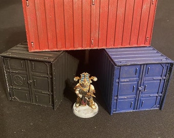 Container 3 pack-Fully Painted Terrain