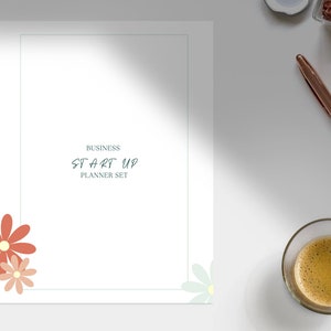 Business Start Up Planner Set | Printable PDF |