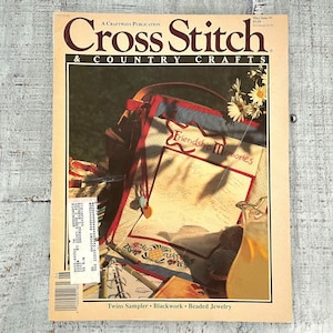 Cross Stitch & Country Crafts Magazine 1991 May June Vol 6 No 5