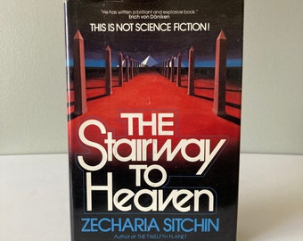 1980 “The Stairway To Heaven” Hardcover Book / Zecharia Sitchin First Edition Ancient Alien Erich Von Däniken