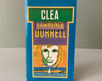 1969 “Clea” Paperback Book / Vintage Lawrence Durrell Classic The Alexandria Quartet