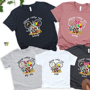 Custom Disney Trip Shirts, Disneyland Shirts, Disney Family Matching Shirt 2026, Disney Group Shirt