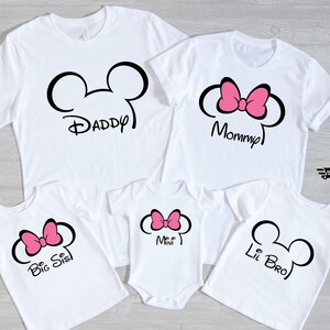 CUSTOM Disney Family Vacation Shirts, PERSONALIZED Disney, Disney Shirts, Disney Trip Tees, Disneyworld Shirt, Disney Family Matching Shirts image 10
