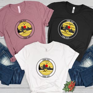 Custom Camp Shirt: Personalized Group Camping T-Shirt