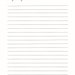 Printable Lined Paper, Lined Notes Printable, Lined Sheets Printable ...