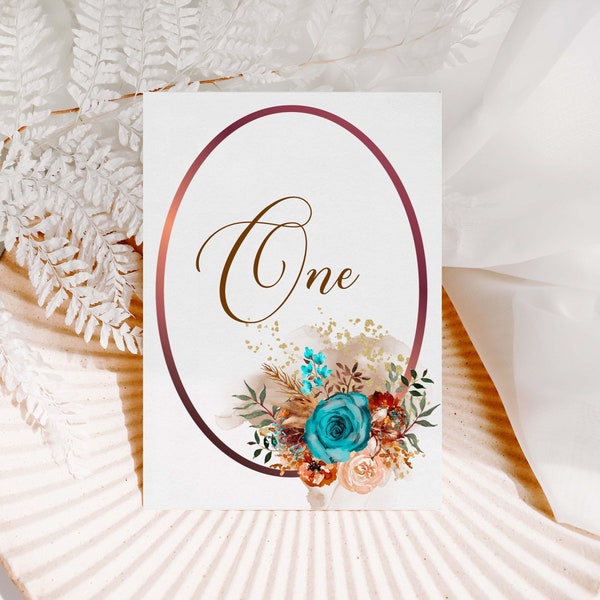 Table Tent Numbers