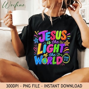 Jezus is het licht van de wereld png, verlichtingsstation christelijk png