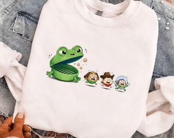 Imagen PNG de Toy Story de Pixar retro "Tienes un amigo en mí", Toy Story PNG, Woody, Buzz, Jessie, Bullseye, Camiseta a juego de Disney Vacation 2026