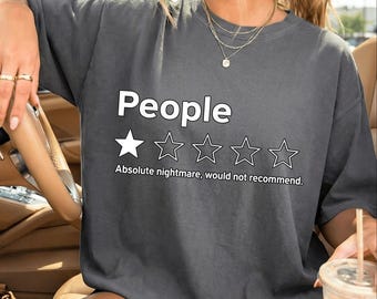 Funny Review People One Star Rating Png, Absolute Nightmare Would Not Recommend Png, Humor Png, Sarcastic Adults Png, Funny Png