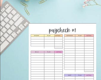 Monthly Budget Printable Bundle