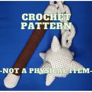 Flail Crochet Pattern - PDF File Only - Digital download